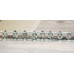 149-1123 Blue Quartz <br>5x8 Flat Pear Briolette