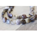 150-1062 Botswana Agate <br>12mm Faceted Coin