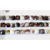 150-1070 Botswana Agate <br>10x10 Square Cushion Cut