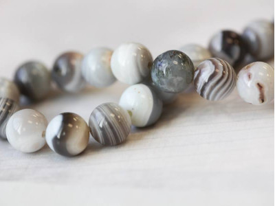 Botswana Agate 10mm Round