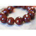 153-1067 Carnelian <br>20mm Faceted Round
