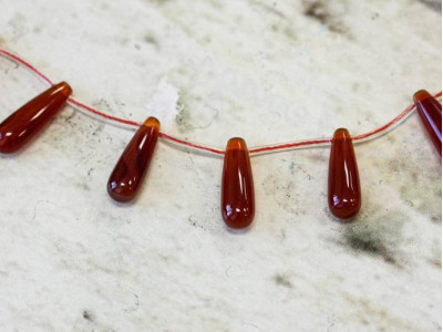 Carnelian 7x20 Tear Drop