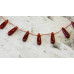 153-1150 Carnelian <br>7x20 Tear Drop