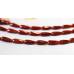 153-1188 Carnelian <br>6x16 Faceted Teardrop