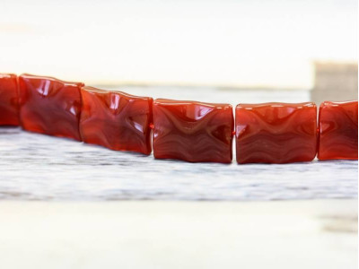 Carnelian 15x20 Waved Flat Rectangle