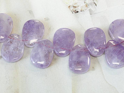 Cape Amethyst 15x20 Flat Pear Drop
