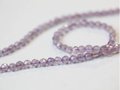 Cape Amethyst 4mm Faceted Round