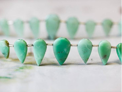 Chrysoprase 10-20x Fancy Drop