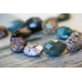 161-1024 Fancy Jasper <br>18x25 Faceted Flat Oval
