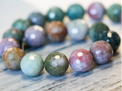Fancy Jasper 18mm Faceted Round