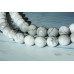 169-1005 White Howlite <br>18mm Faceted Round