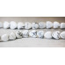169-1067 White Howlite <br>12mm Heart