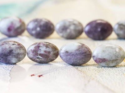 Lepidolite 18x25 Flat Oval