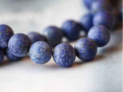 Natural Lapis 12mm Round