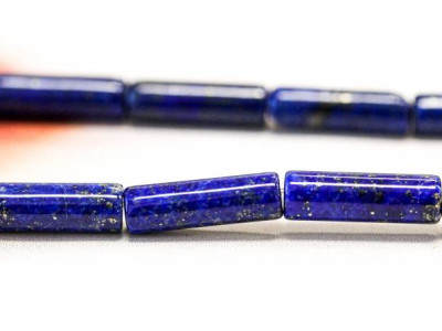 Natural Lapis 4x13 Tube