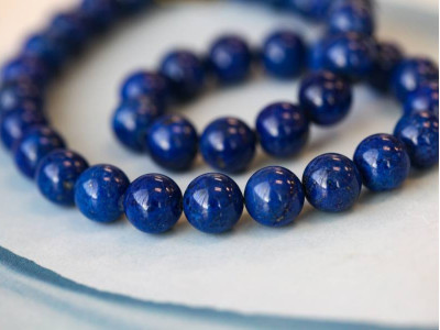 Natural Lapis 10mm Round