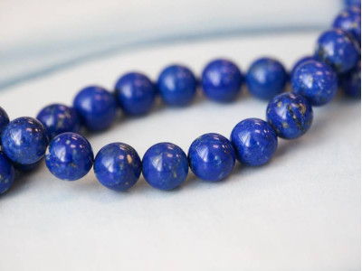 Natural Lapis 10mm Round