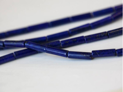 Natural Lapis 4x13 Tube