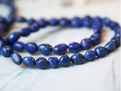 Natural Lapis 7-8mm Tumble Nugget