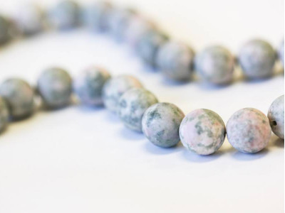 Matte Lapis Nevada 12mm Round