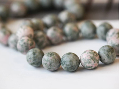 Matte Lapis Nevada 14mm Round