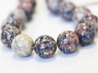 Leopard Skin Jasper 18mm Round