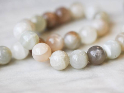 Peach Moonstone 12-13mm Round