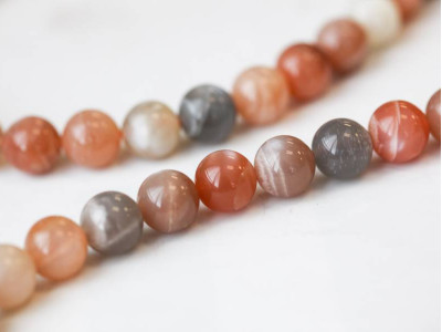 Mixed Moonstone 10mm Round