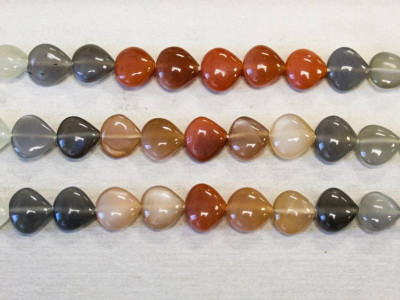 Moonstone 11mm Heart