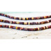 182-1182 Mookaite <br>4mm Faceted Rondell