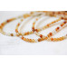 183-1099 Natural Carnelian <br>3mm Round
