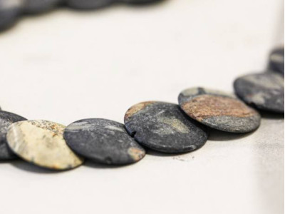 Matte Picasso Stone 20mm Lentil