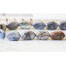 186-1016 Matte Picasso Stone <br>20x30 Twist Flat Oval