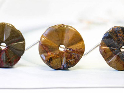 Australia Picture Jasper 32-35x Flower