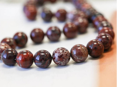 Poppy Jasper 12mm Round