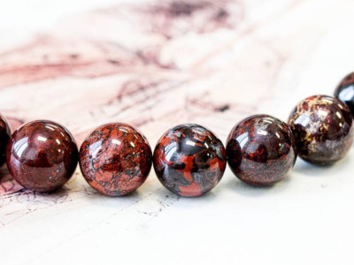 Poppy Jasper 18mm Round