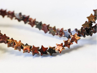 Poppy Jasper 6mm Star