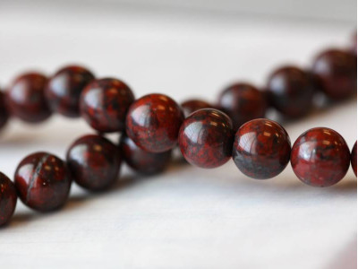 Poppy Jasper 10mm Round