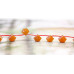 191-1094 Red Aventurine <br>8mm Pentagon Briolette