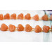 191-1158 Red Aventurine <br>10mm Flower