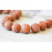 191-1401 Red Aventurine <br>20mm Carved Round