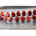 192-1140 Red Jasper <br>7x10 Flat Pear Briolette