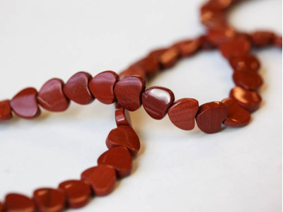 Red Jasper 8mm Heart