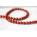 192-1190 Red Jasper <br>6-6.5mm Faceted Round