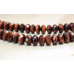 193-1027 Red Tiger Eye <br>12mm Faceted Rondell