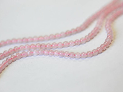 Rose Quartz 3mm Round