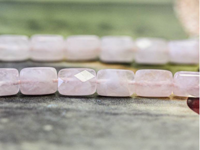 Rose Quartz 7x10 Cushion Cut