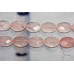 198-1319 Rose Quartz <br>13x18 Faceted Flat Oval