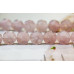 198-1832 Rose Quartz <br>15mm Flower Coin