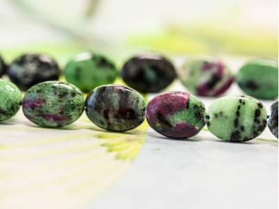 Ruby Zoisite 10x14 Flat Oval